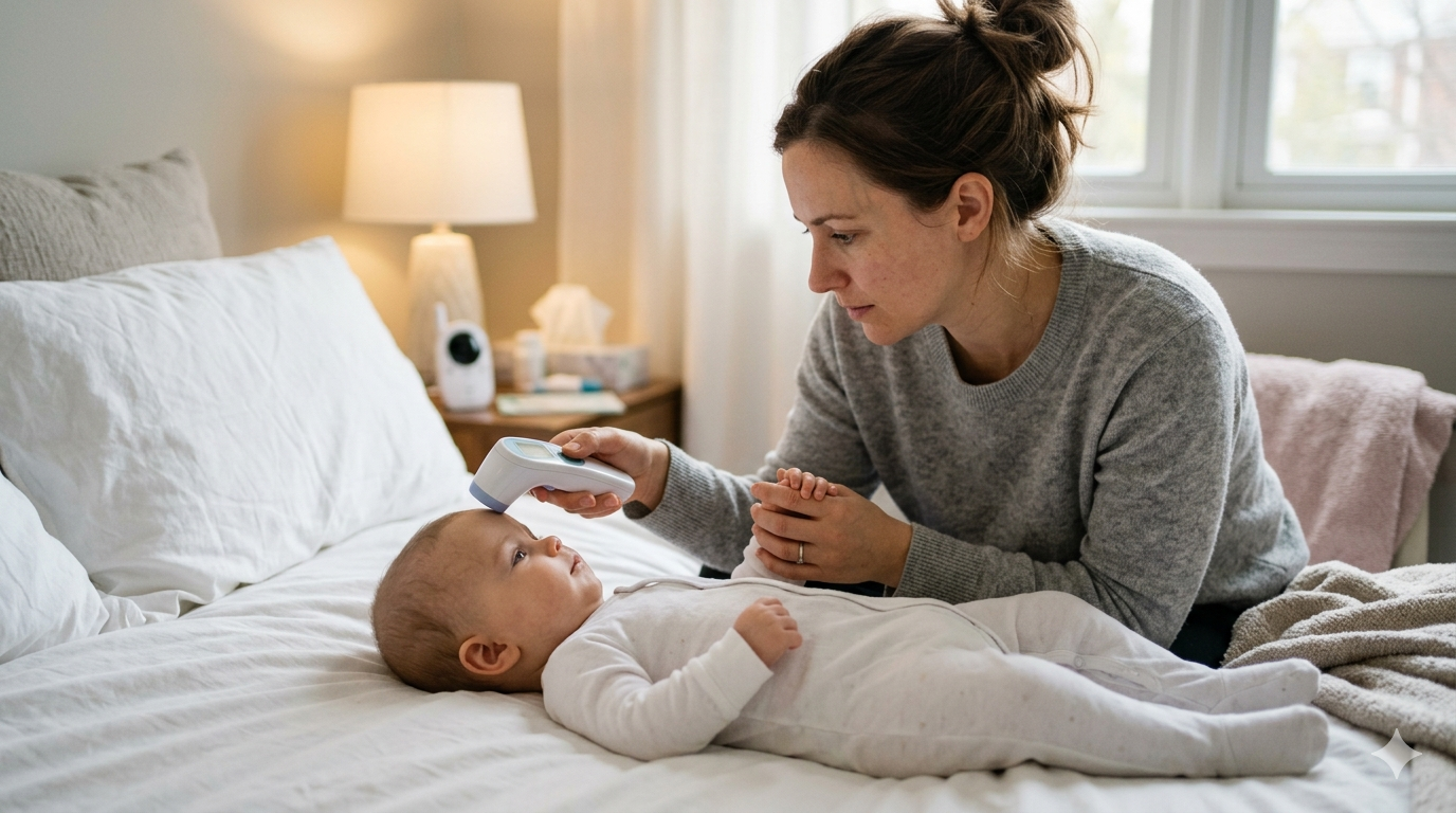 Bebek Ateşi Ne Zaman Tehlikeli? Yaşa Göre Acil Belirtiler ve Evde Bakım