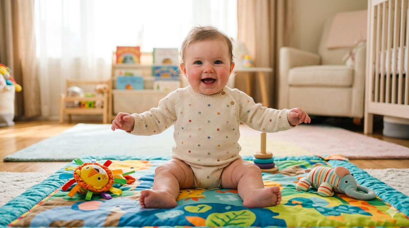 İlk Yılın Milestoneları: Bebeğiniz Nerede Olmalı?