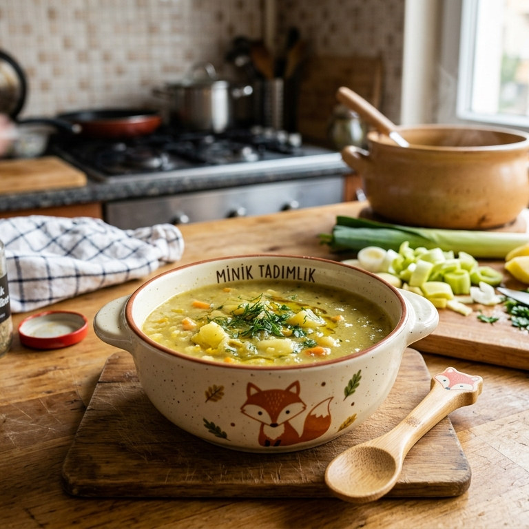 Patates & Pırasa Çorbası