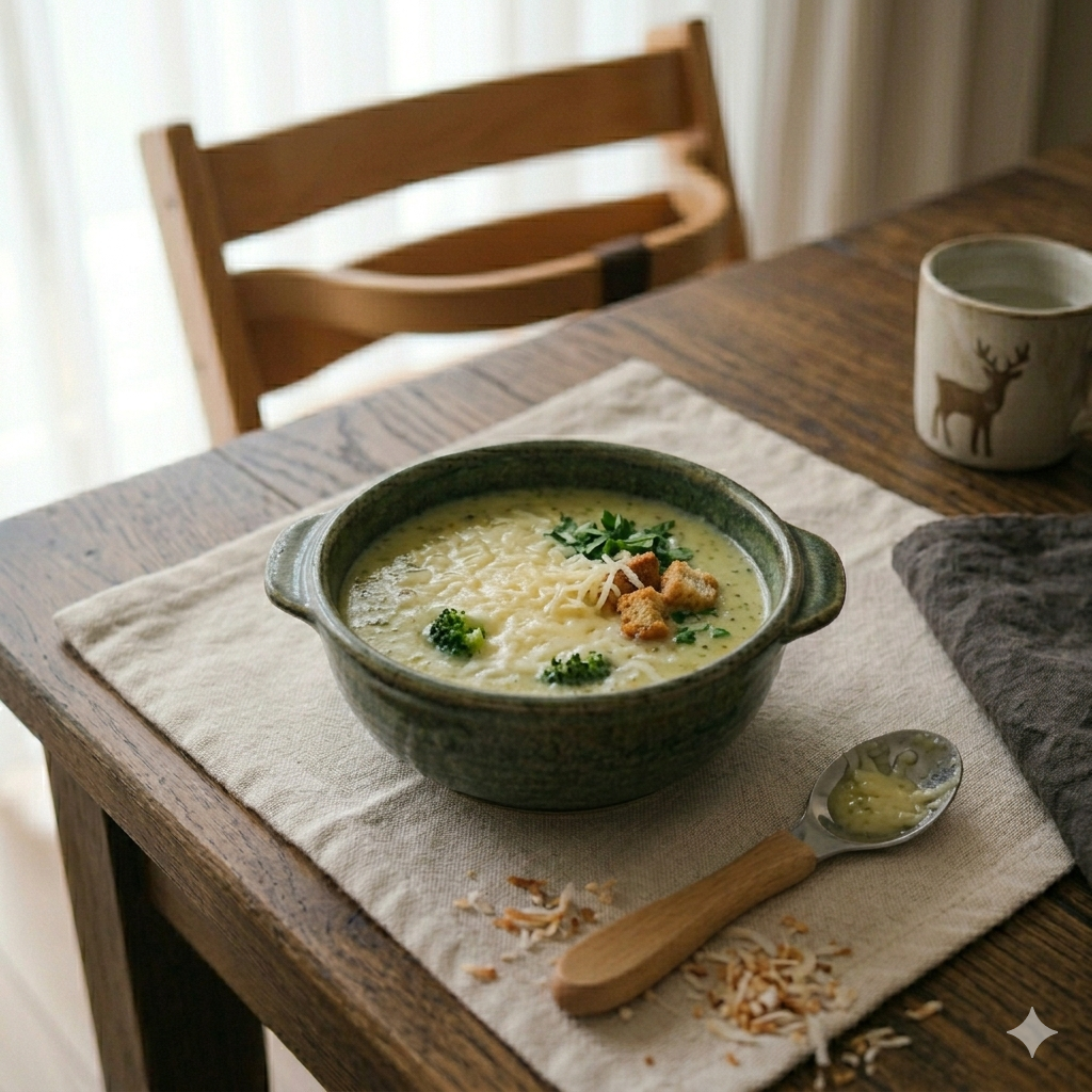 Brokoli & Kaşar Çorbası