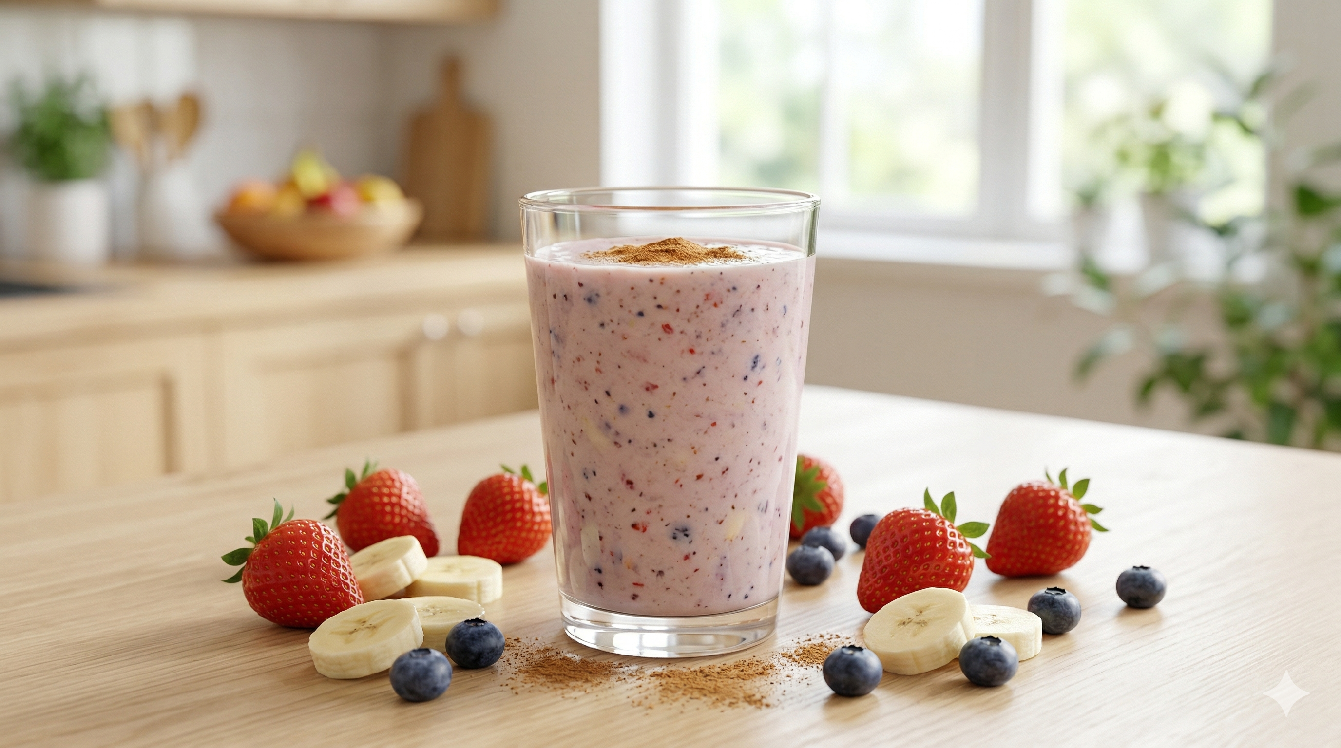 Kefirli Meyveli Smoothie